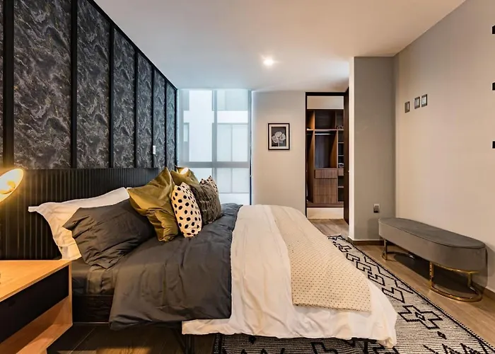 Twin For Groups Near Dining & Culture Apartment Mexico City