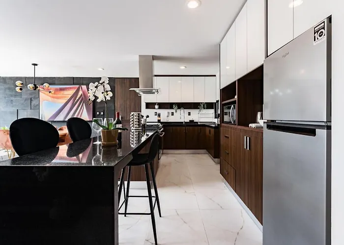 Twin For Groups Near Dining & Culture Apartment Mexico City